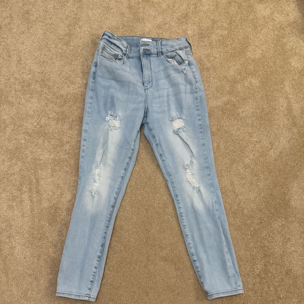Women's Curvy High Rise Skinny Jeans